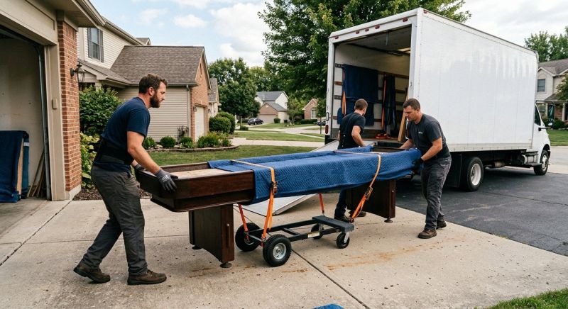 Shuffleboard Table Moving in Rock Hill, SC